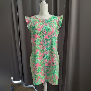 NWT. LILY PULITZER ADDA ROMPER. SZ 10.